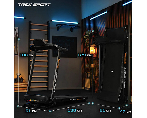 Бігова доріжка електрична Trex Sport TX-500TM PULSO Бігова доріжка електрична Trex Sport TX-500TM PULSO