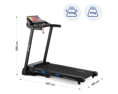 Бігова доріжка електрична GYMTEK XT620