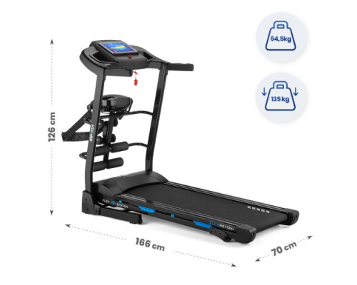 Бігова доріжка електрична GYMTEK XTM500 з масажером