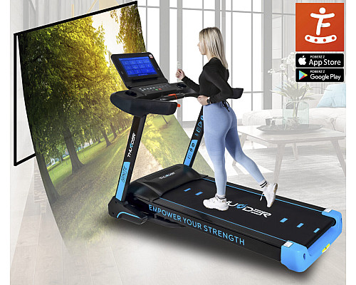 Бігова доріжка електрична THUNDER IGNITE-S-TFT-BLACK