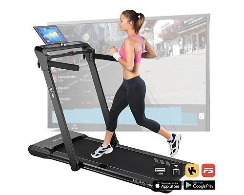 Бігова доріжка електрична GYMTEK XT700 чорна