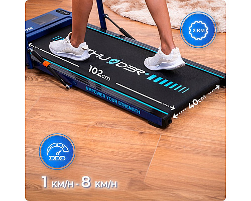 Бігова доріжка електрична THUNDER VIVA-BLUE