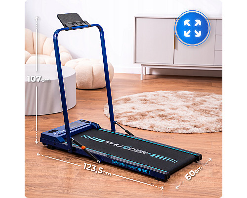 Бігова доріжка електрична THUNDER VIVA-BLUE