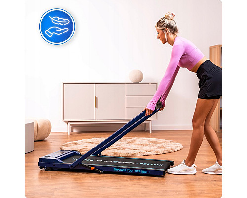 Бігова доріжка електрична THUNDER VIVA-BLUE