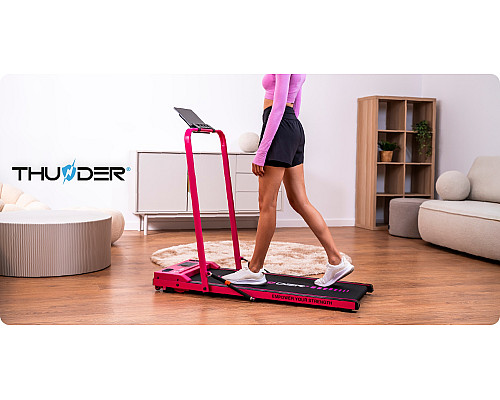 Бігова доріжка електрична THUNDER VIVA-PINK