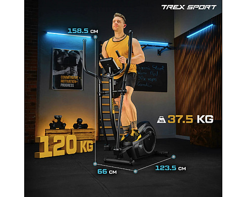 Орбітрек магнітний Trex Sport TX-600CT Velox чорний