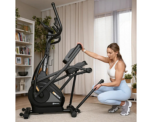 Орбітрек електромагнітний Hop-Sport HS-140CF Rock чорний