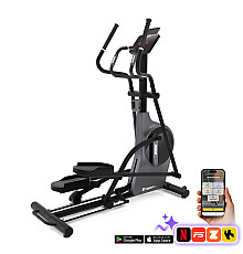Орбітрек inSPORTline ZenStride 600 сіро-чорний