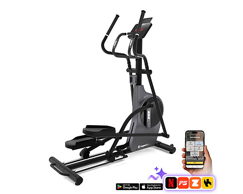 Орбітрек inSPORTline ZenStride 600 сіро-чорний