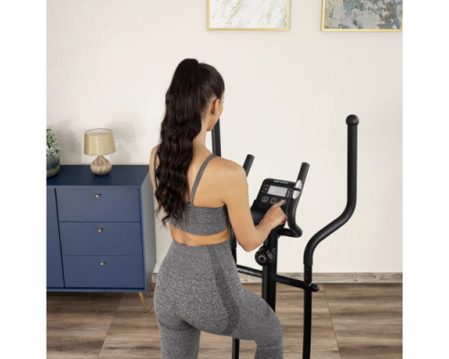 Орбітрек магнітний Gymtek XC1500 чорно-золотистий