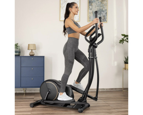 Орбітрек магнітний Gymtek XC1500 чорно-золотистий
