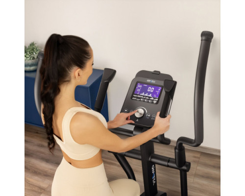 Орбітрек електромагнітний Gymtek XCF7500 чорно-синій
