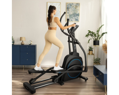 Орбітрек електромагнітний Gymtek XCF7500 чорно-синій