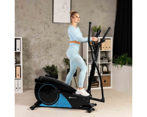Орбітрек електромагнітний Hop-Sport HS-060C Blaze iConsole+ чорно-синій