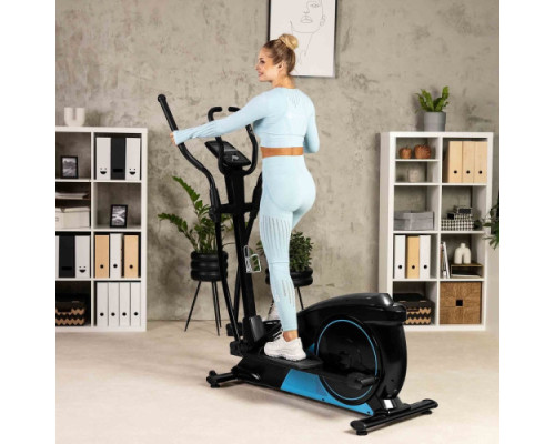 Орбітрек електромагнітний Hop-Sport HS-060C Blaze iConsole+ чорно-синій