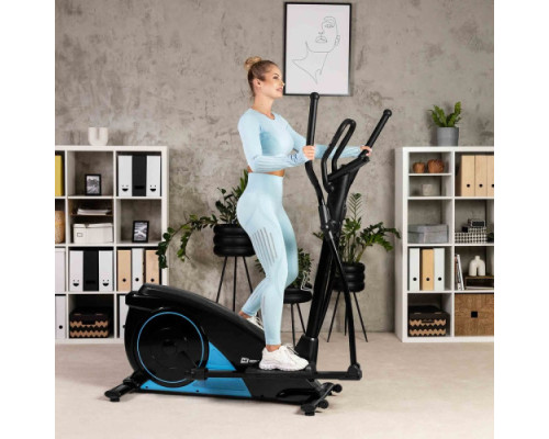 Орбітрек електромагнітний Hop-Sport HS-060C Blaze iConsole+ чорно-синій