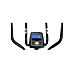 Орбітрек Hop-Sport HS-120C Prim чорно-зелений + мат