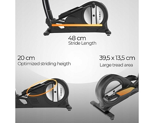 Орбітрек TKO Maxxus CX 3.0 чорний