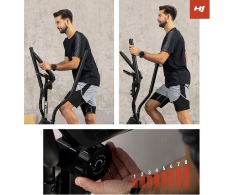 Орбітрек Hop-Sport HS-450B Dynamic чорно-золотистий