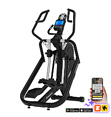 Орбітрек inSPORTline ZenStride 1000, чорний