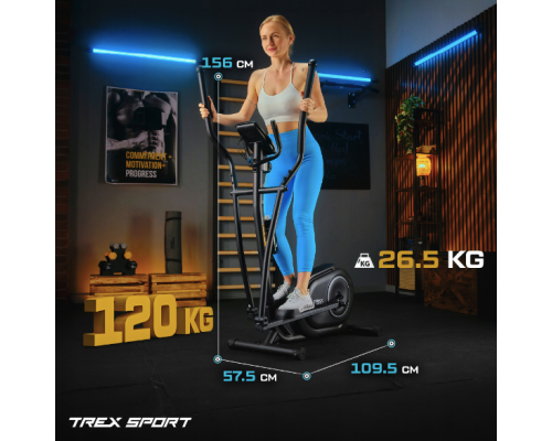 Орбітрек Trex Sport TX-400CT Dash магнітний чорний Орбітрек Trex Sport TX-400CT Dash магнітний чорний