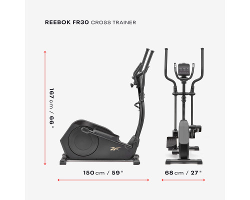 Орбітрек магнітний REEBOK FR30 чорний