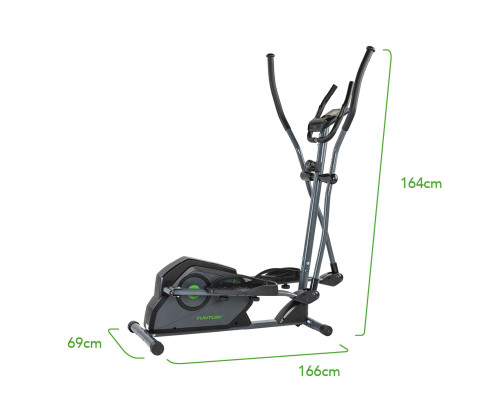 Орбітрек магнітний Tunturi Cardio Fit C30 чорний