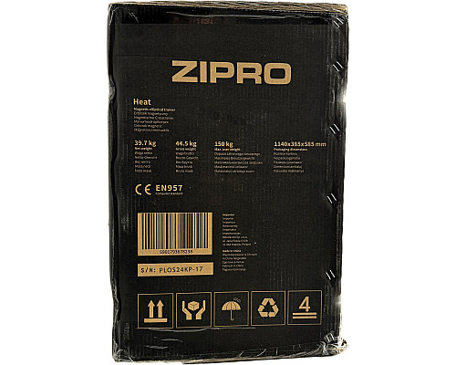 Орбітрек електромагнітний Zipro Heat чорно-зелений Орбітрек електромагнітний Zipro Heat чорно-зелений