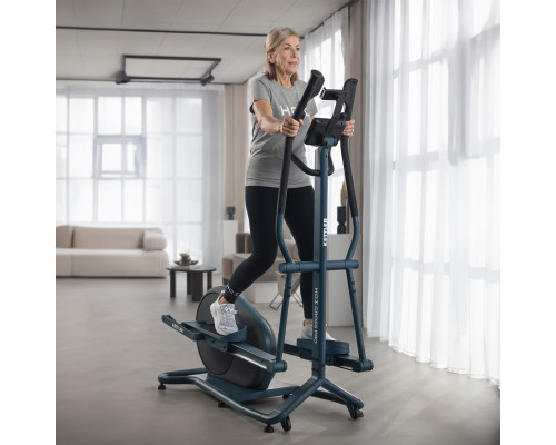 Еліптичний орбітрек KETTLER HOI CROSS PRO CROSSTRAINER BLUEBERRY GREEN