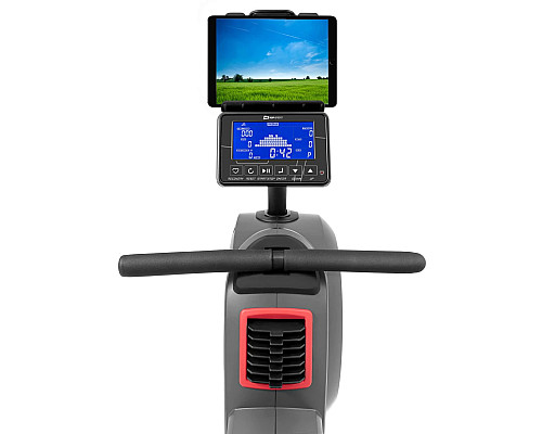 Гребний тренажер аеромагнітний Hop-Sport HS-100AR Roam сірий+ мат Гребний тренажер аеромагнітний Hop-Sport HS-100AR Roam сірий+ мат