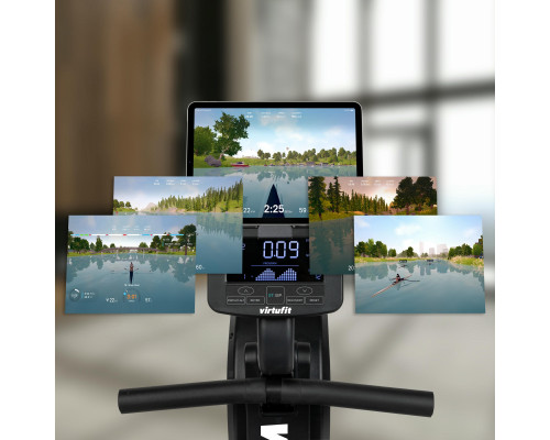 Веслувальний тренажер повітряно-магнітний VIRTUFIT ELITE