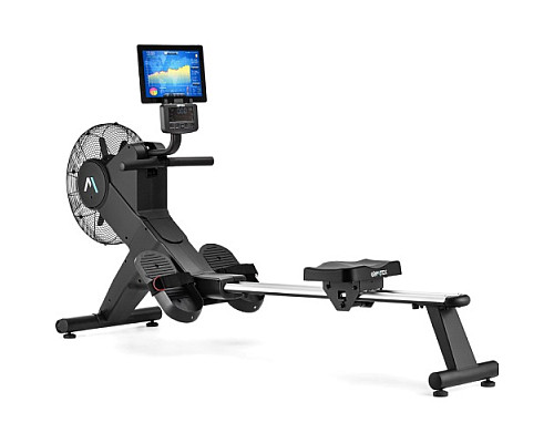 Веслувальний тренажер повітряно-магнітний Gymtek XR2000 темно-сірий
