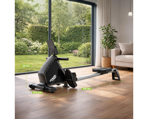 Веслувальний тренажер VIRTUFIT ROW200i