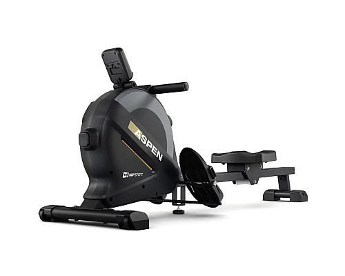 Веслувальний тренажер магнітний Hop-Sport HS-080R Aspen чорно-золотистий