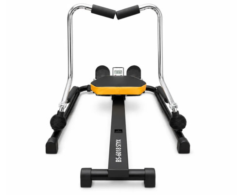 Веслувальний тренажер Besport BS-6018 STYX чорно-помаранчевий