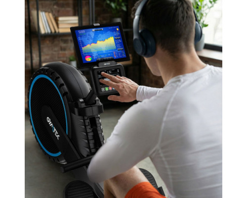 Веслувальний тренажер Gymtek XR2500 чорно-синій