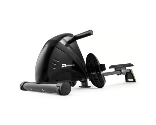 Веслувальний тренажер Hop-Sport HS-030R Boost чорно-золотистий