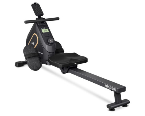 Веслувальний тренажер Hop-Sport HS-085R Bazel чорно-золотистий
