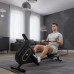 Веслувальний тренажер Hop-Sport HS-085R Bazel чорно-золотистий
