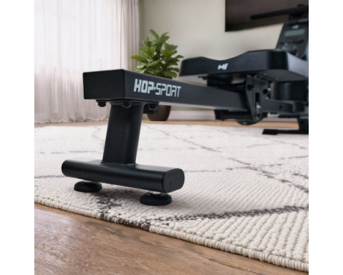 Веслувальний тренажер Hop-Sport HS-085R Bazel чорно-золотистий