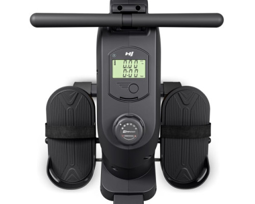 Веслувальний тренажер Hop-Sport HS-085R Bazel чорно-золотистий