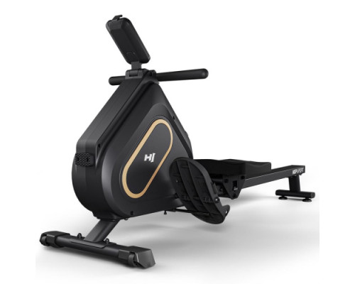 Веслувальний тренажер Hop-Sport HS-085R Bazel чорно-золотистий