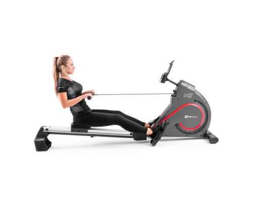 Веслувальний тренажер Hop-Sport HS-095R Spike сірий