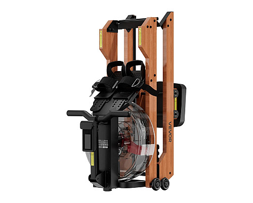 Веслувальний тренажер водний VEVOR, коричневий