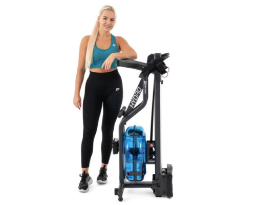 Веслувальний тренажер Hop-Sport HS-160WR Hydro з килимком