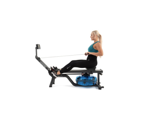 Веслувальний тренажер Hop-Sport HS-160WR Hydro з килимком