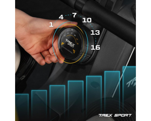 Веслувальний тренажер Trex Sport TX-580RM Rein чорний