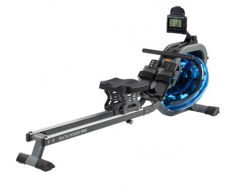 Веслувальний тренажер Cardiostrong Baltic Rower Pro чорний
