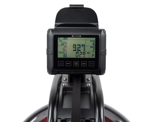 Веслувальний тренажер Cardiostrong Baltic Rower Pro чорний