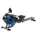 Веслувальний тренажер Cardiostrong Baltic Rower Pro чорний